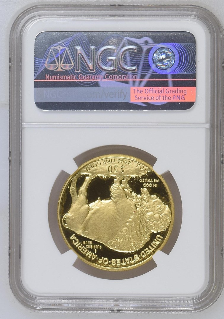 2006 W BUFFALO .9999 FINE G$50 PF | Coin Explorer | NGC