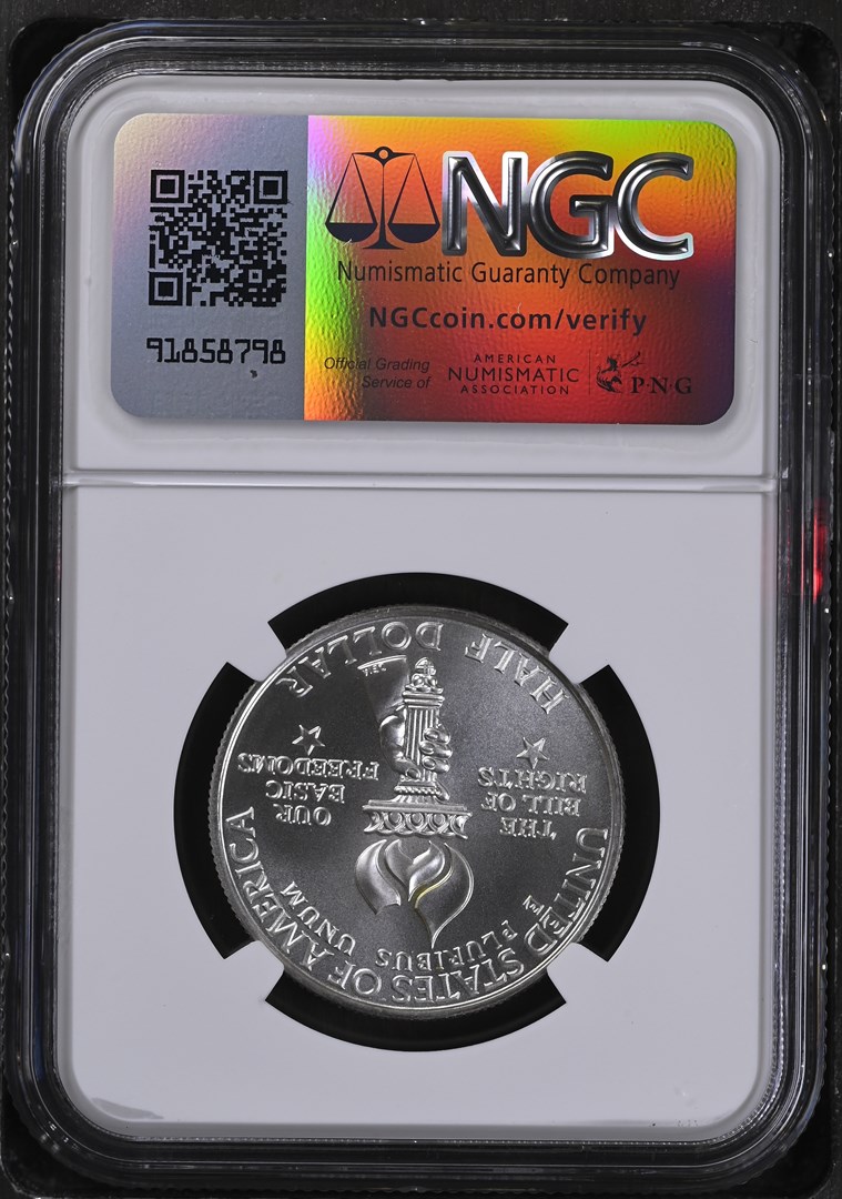 1993 W JAMES MADISON 50C MS | Coin Explorer | NGC
