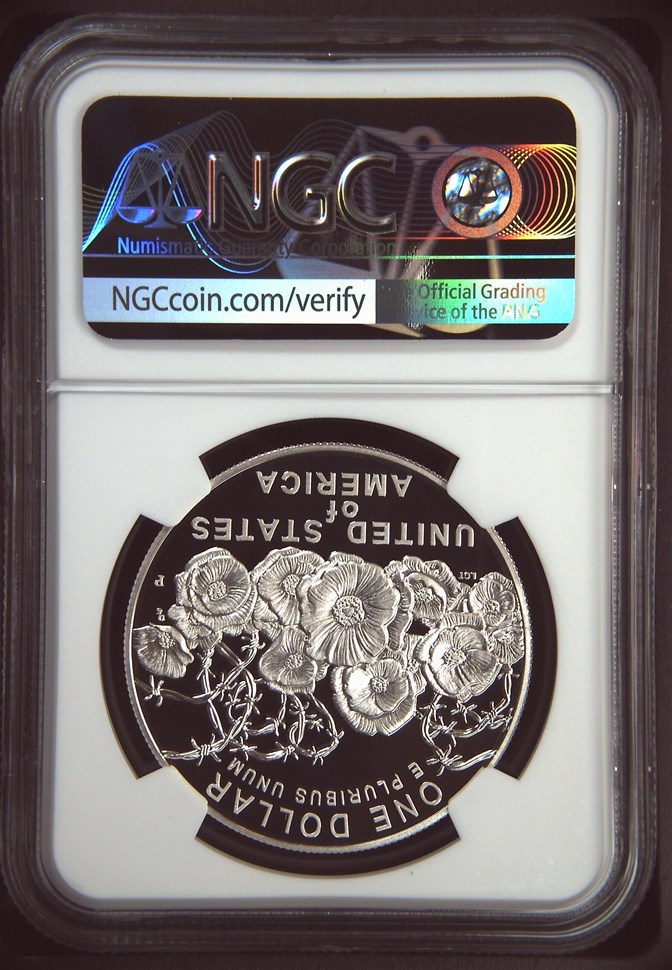 2018 P World War I Centennial S$1 PF | Coin Explorer | NGC