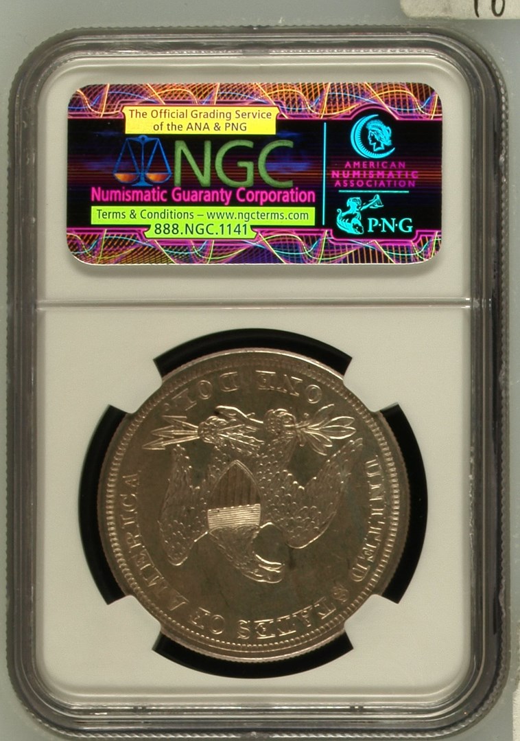 1857 $1 MS | Coin Explorer | NGC