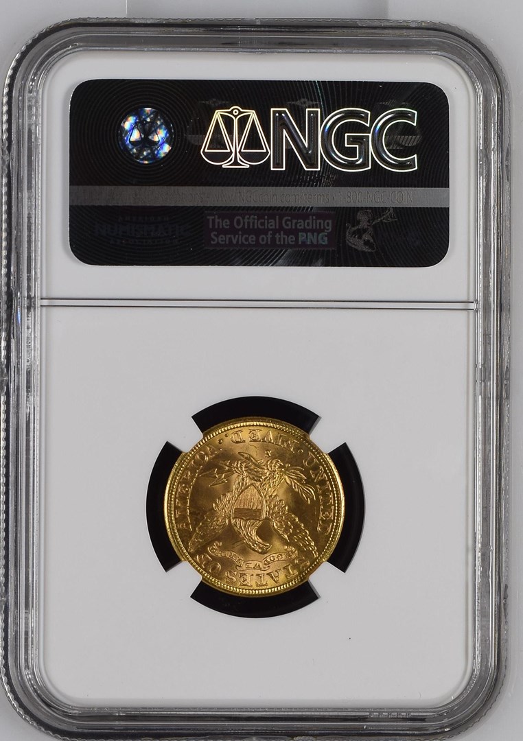 1886 S $5 MS | Coin Explorer | NGC