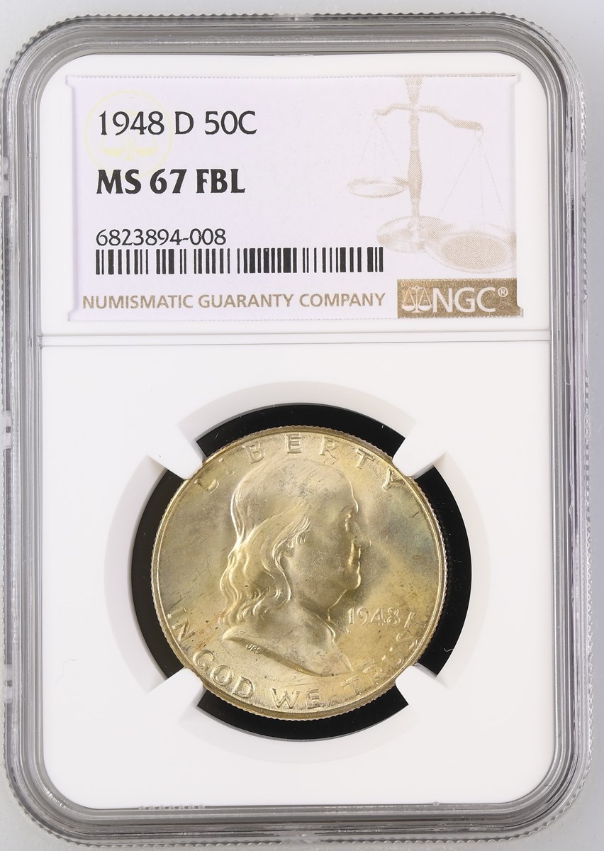1948 D 50C MS | Coin Explorer | NGC