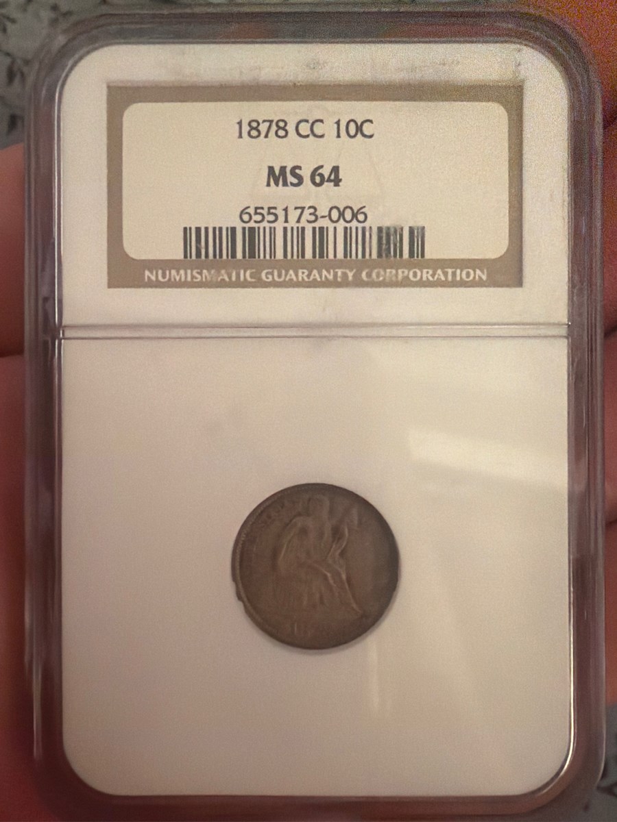 1878 CC 10C MS | Coin Explorer | NGC