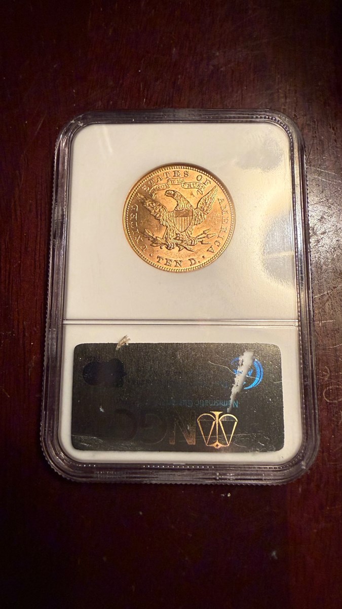1893 $10 MS | Coin Explorer | NGC