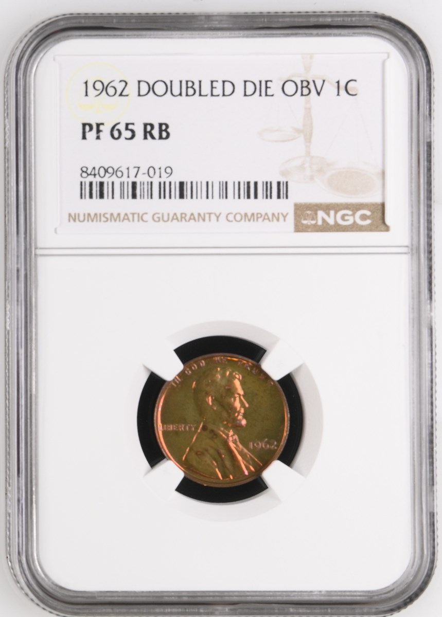 1962 DOUBLED DIE OBV 1C PF | Coin Explorer | NGC