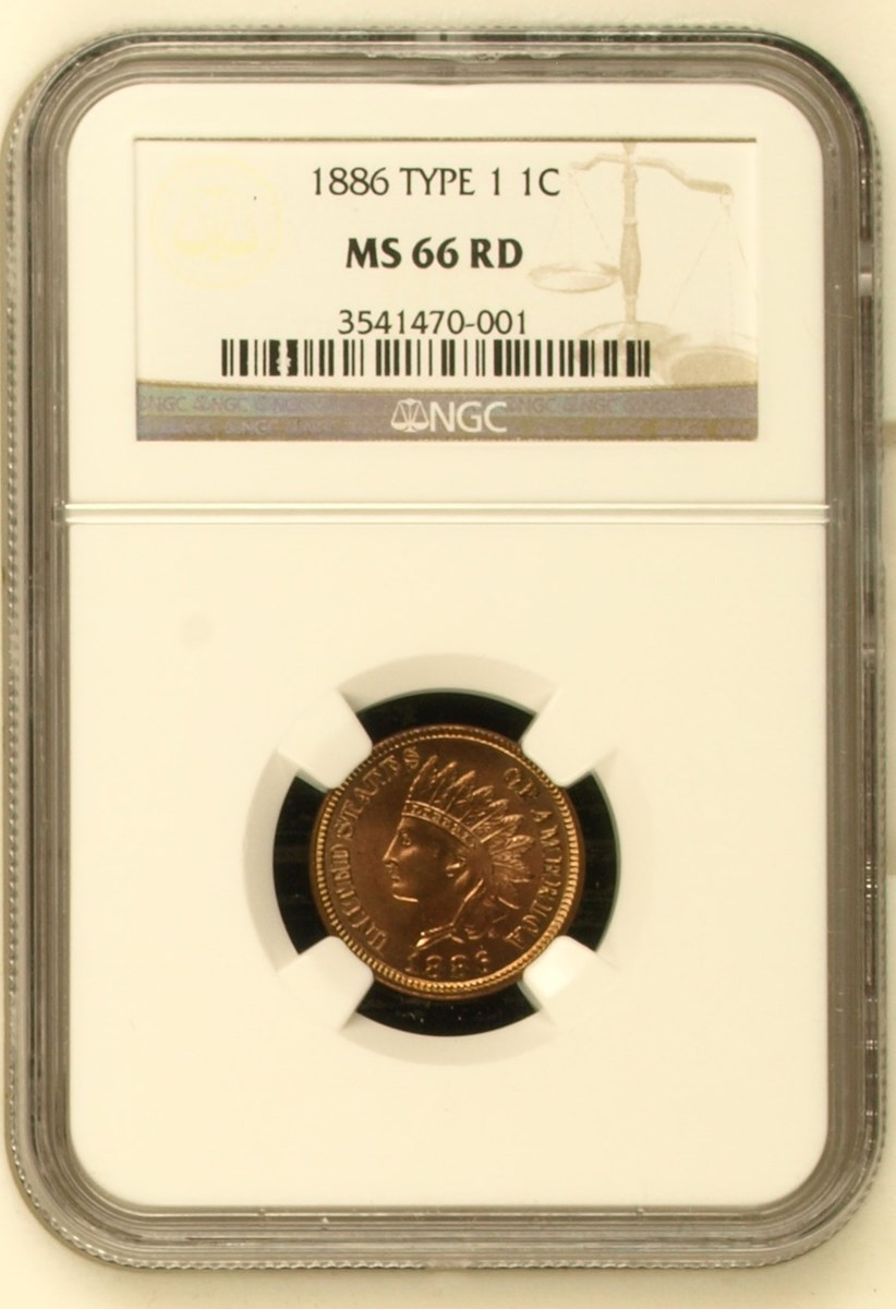 1886 TYPE 1 1C MS | Coin Explorer | NGC