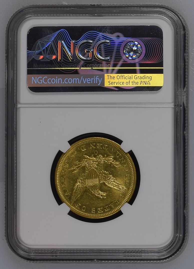 1860 O $10 MS | Coin Explorer | NGC