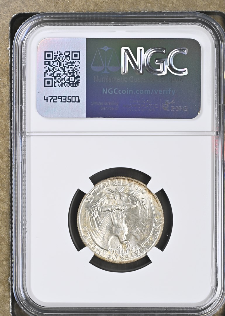 1954 D 25C MS | Coin Explorer | NGC