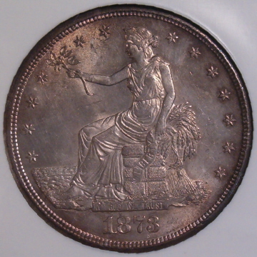 1873 CC T$1 MS | Coin Explorer | NGC