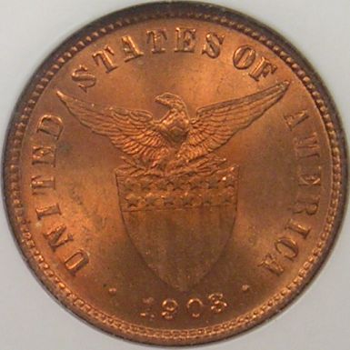 1903 USA-PHIL 1/2C MS | Coin Explorer | NGC