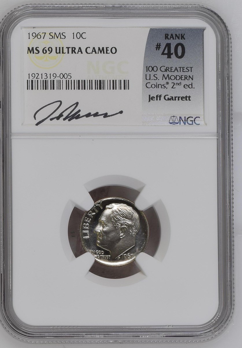 1967 SMS 10C MS | Coin Explorer | NGC