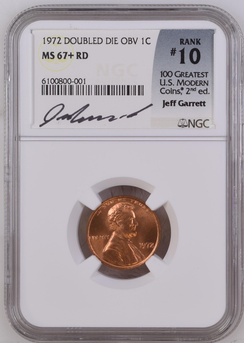 【kota】　OCD シビルディフイェンス　51年11月デッドストック 1972 DOUBLED DIE OBV 1C MS | Coin Explorer | NGC