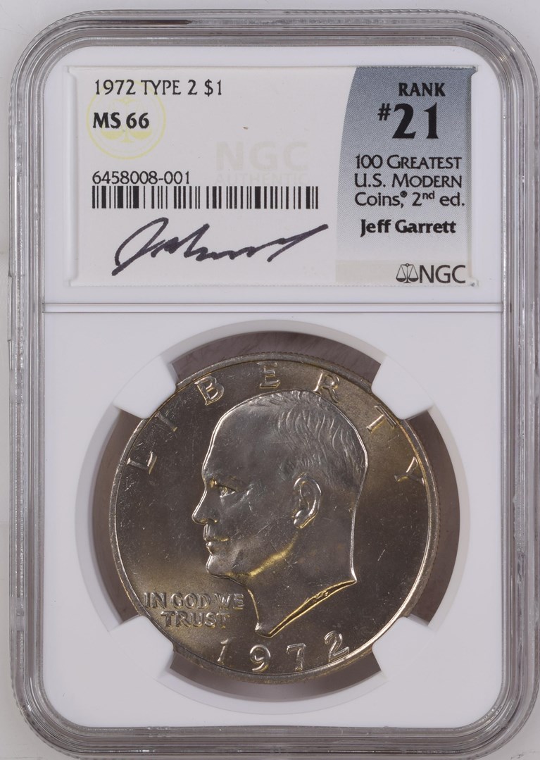 1972 $1 MS | Coin Explorer | NGC