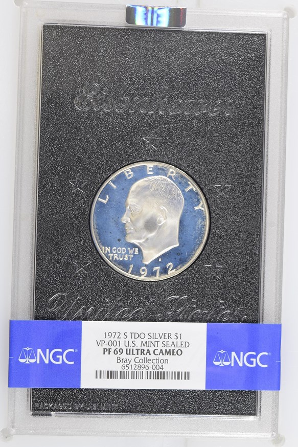 1972 S SILVER $1 PF | Coin Explorer | NGC
