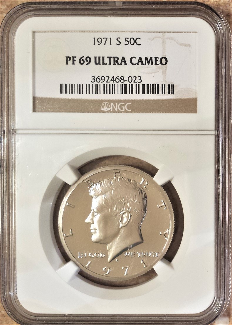 1971 S 50C PF | Coin Explorer | NGC
