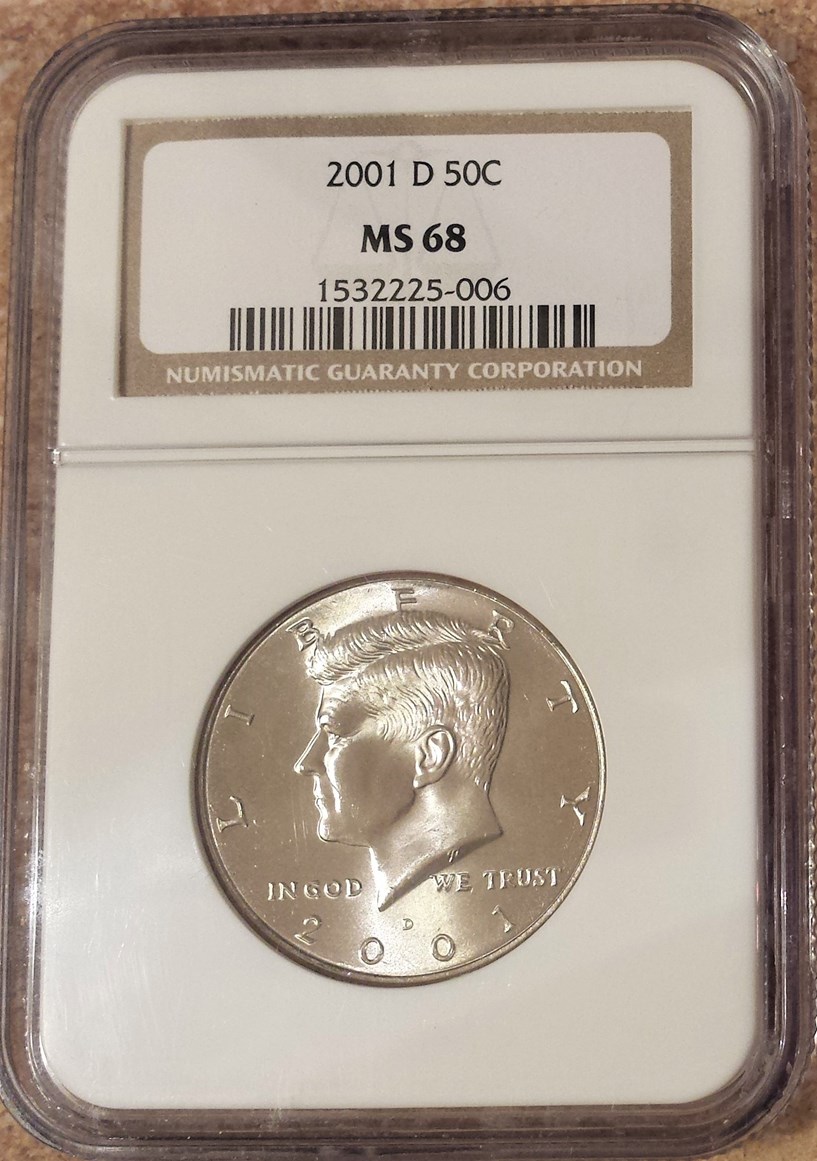 2001 D 50C MS | Coin Explorer | NGC