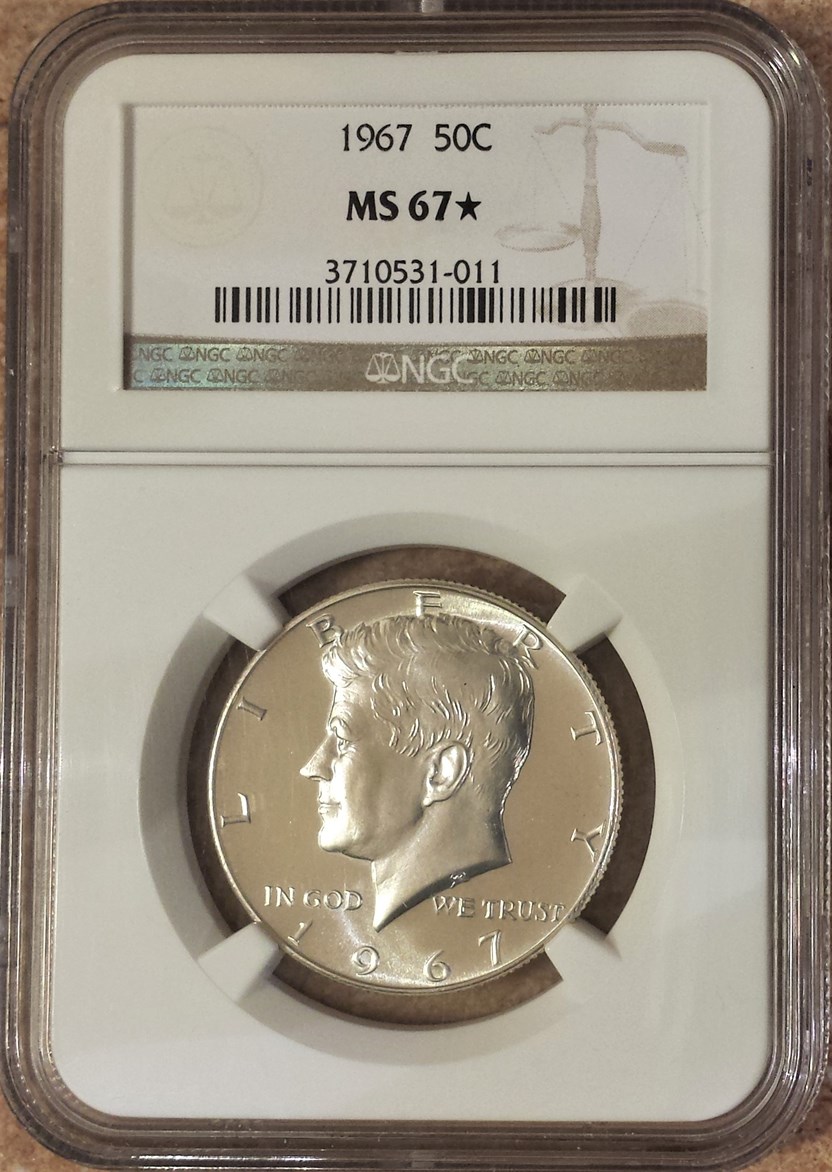 1967 50C MS | Coin Explorer | NGC