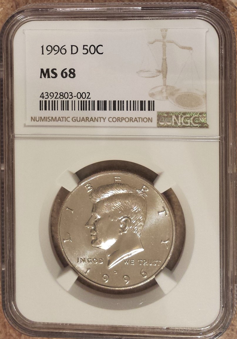 1996 D 50C MS | Coin Explorer | NGC