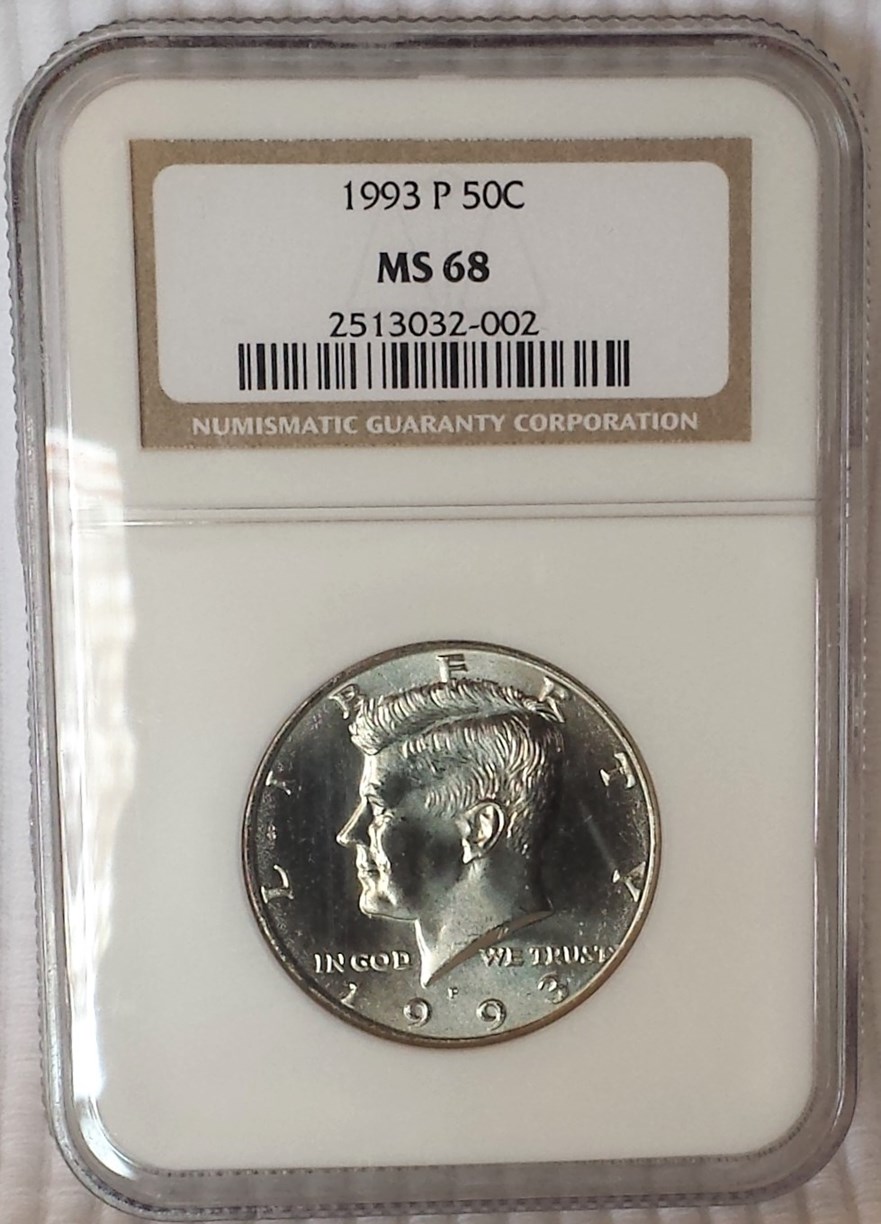 1993 P 50C MS | Coin Explorer | NGC