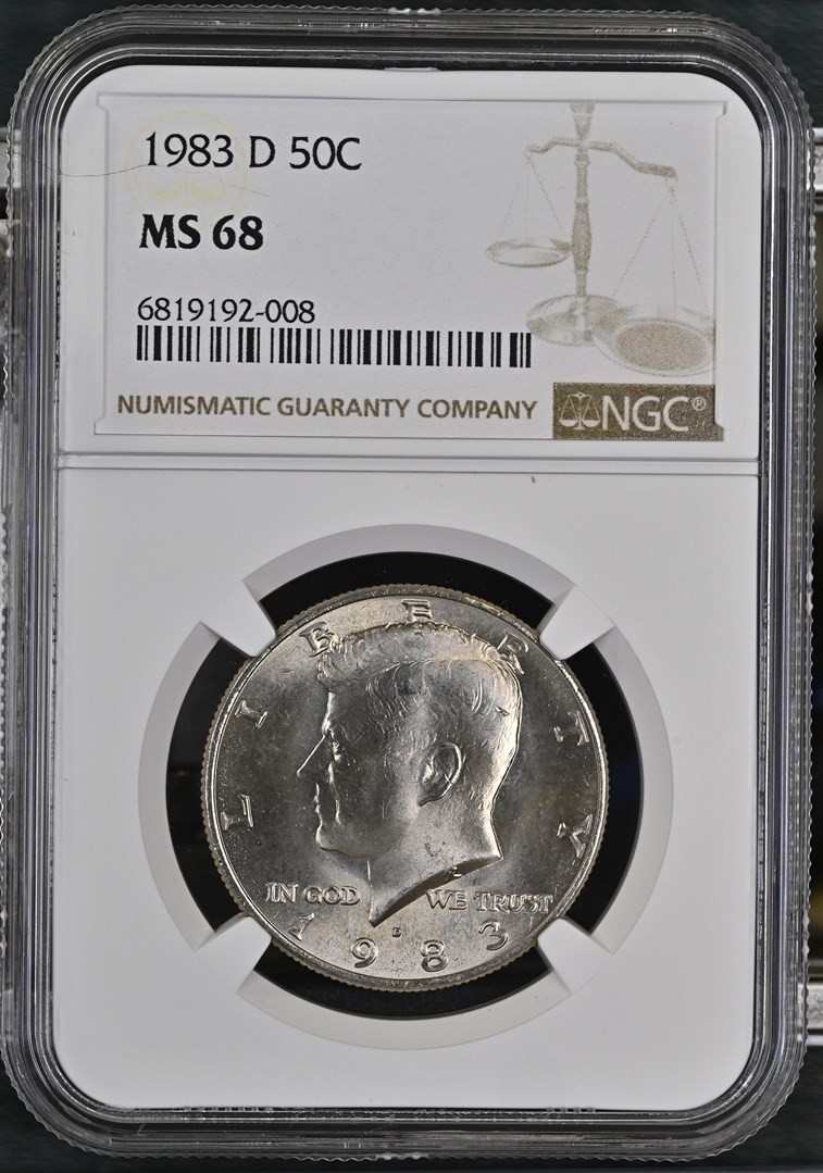 1983 D 50C MS | Coin Explorer | NGC