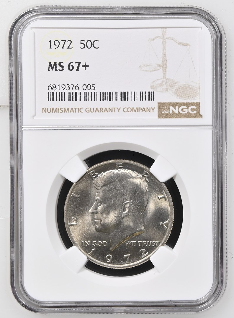 1972 50C MS | Coin Explorer | NGC