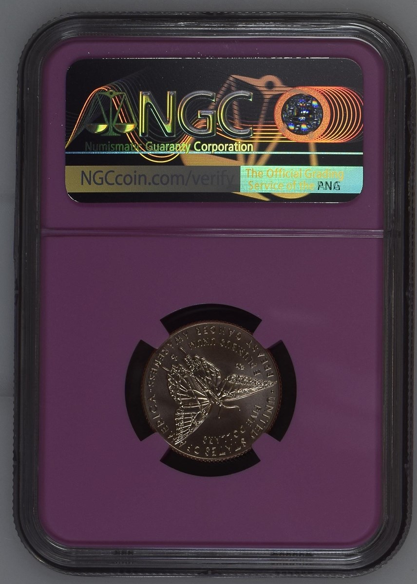 2018 W Breast Cancer Awareness $5 MS | Coin Explorer | NGC