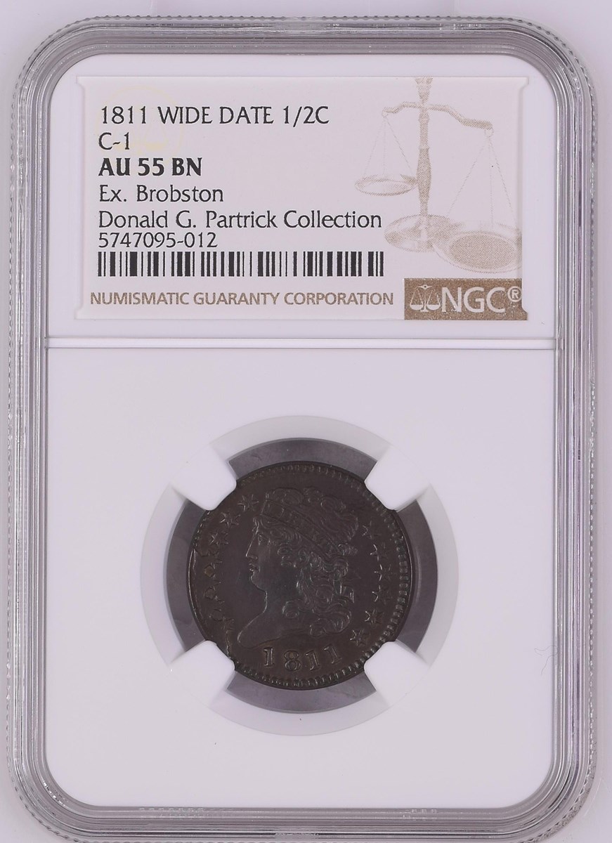 1811 1/2C MS | Coin Explorer | NGC