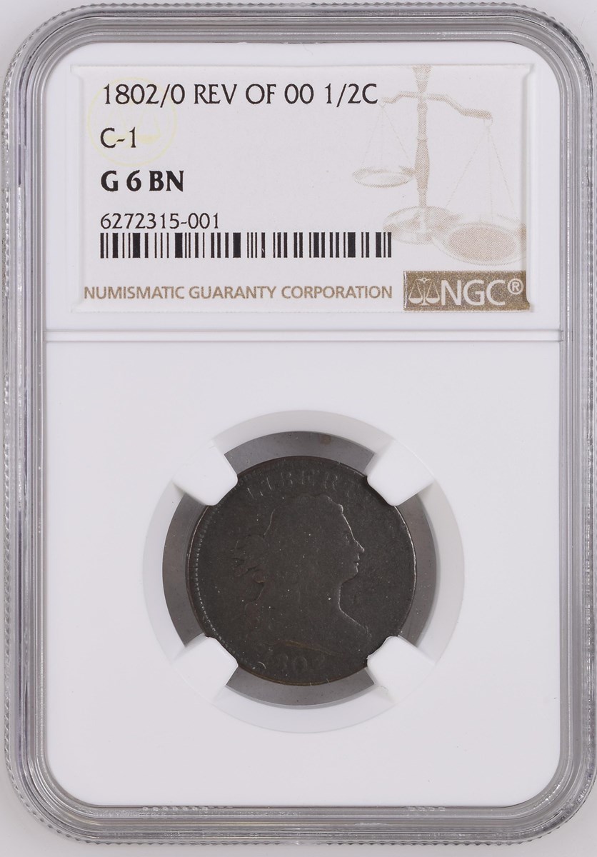 1802/0 REV OF 00 C-1 1/2C MS | Coin Explorer | NGC