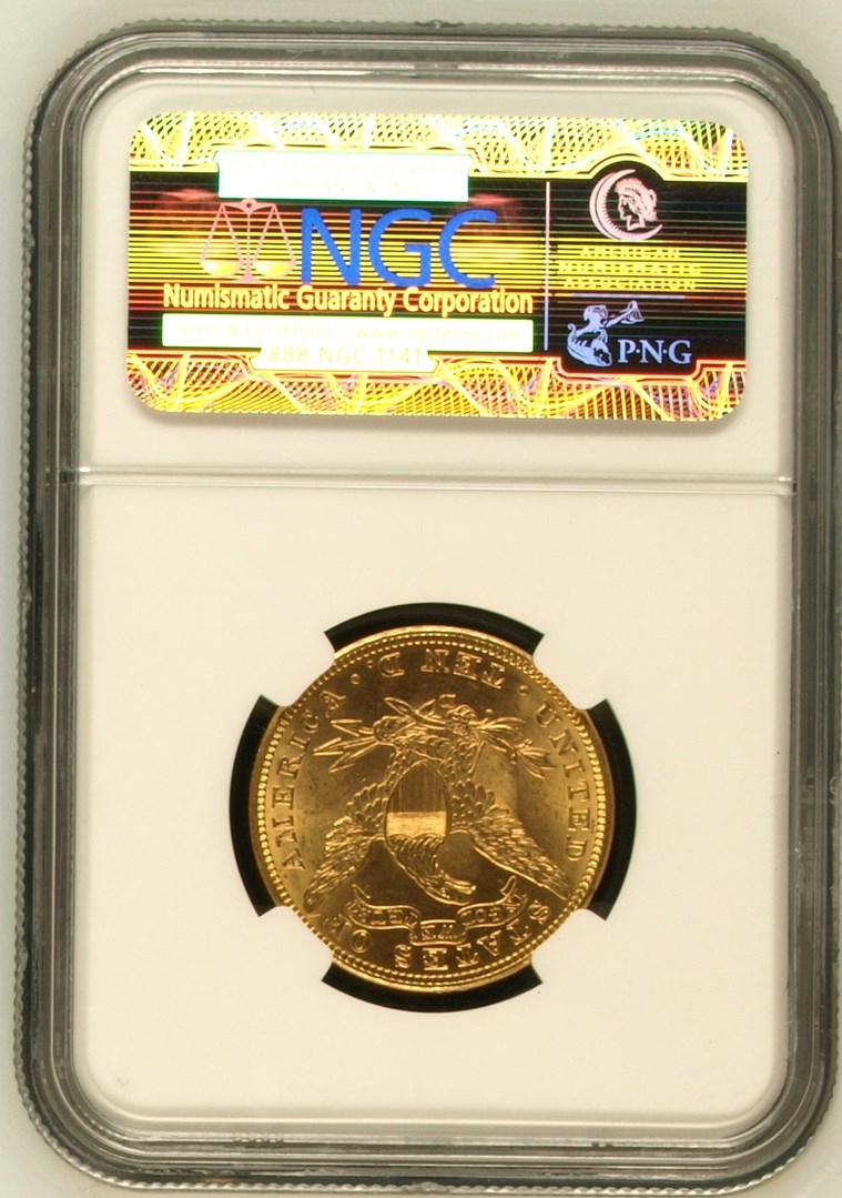 1907 D $10 MS | Coin Explorer | NGC