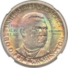 1946 BOOKER T. WASHINGTON 50C MS | Coin Explorer | NGC
