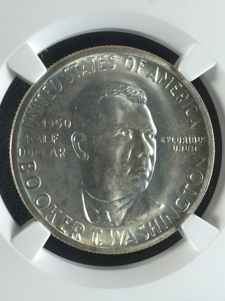 1950 D BOOKER T. WASHINGTON 50C MS | Coin Explorer | NGC