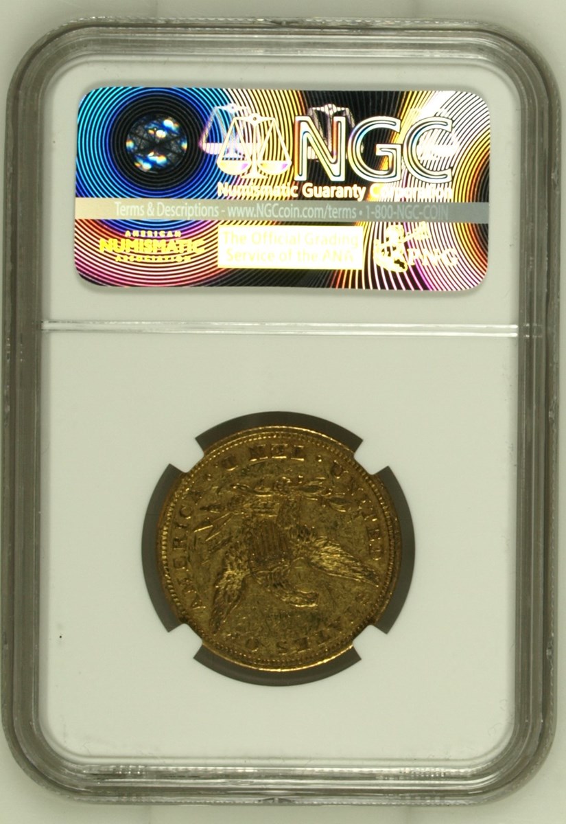 1843 $10 MS | Coin Explorer | NGC