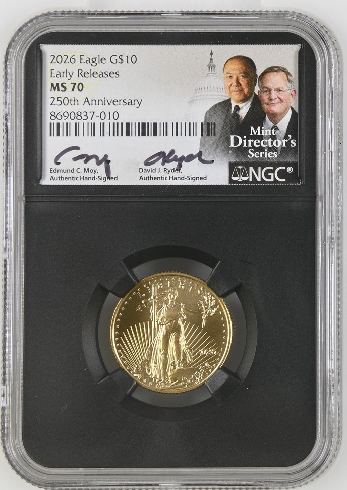 2026 Eagle G$10 MS | Coin Explorer | NGC