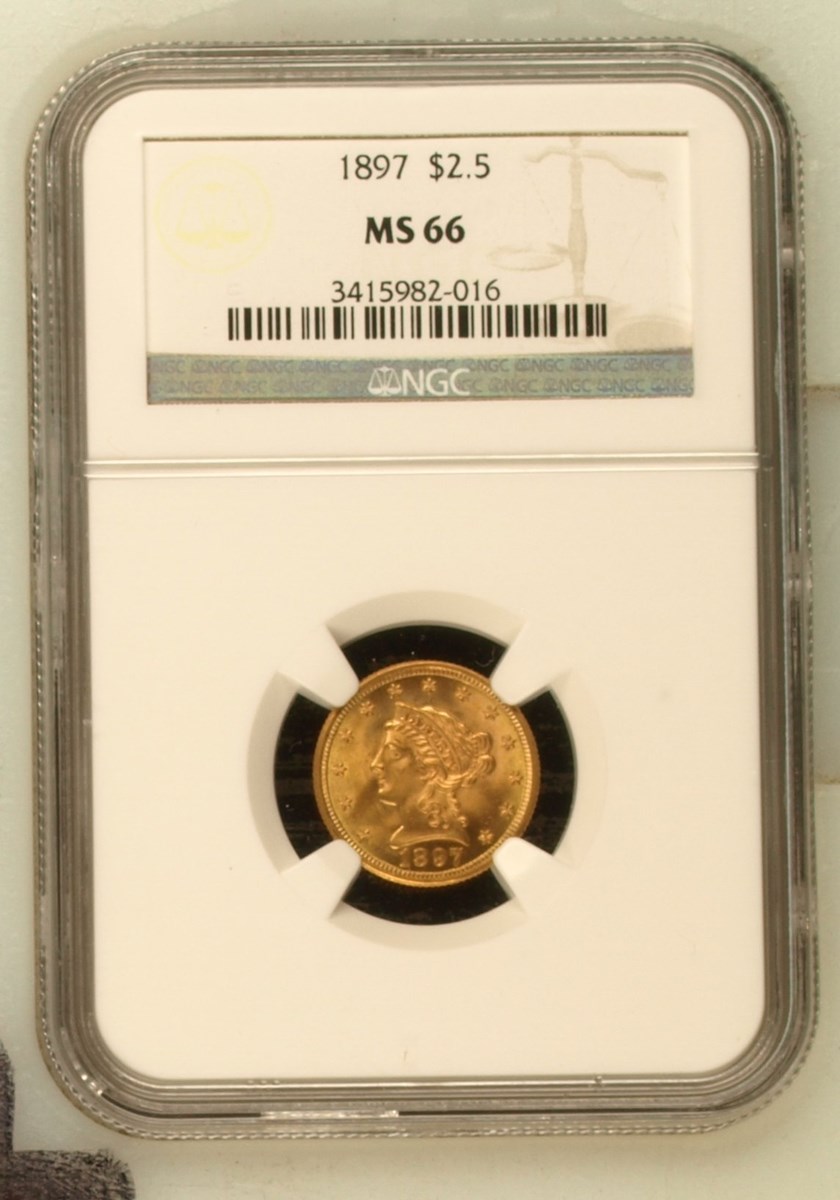 1897 $2.5 MS | Coin Explorer | NGC