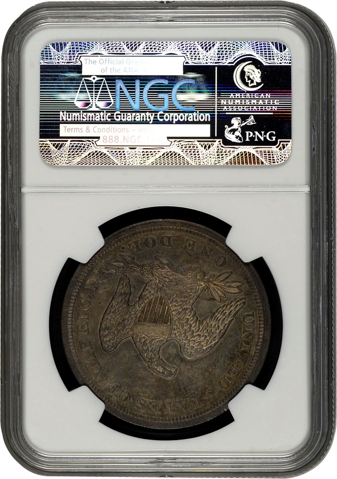 1850 $1 MS | Coin Explorer | NGC