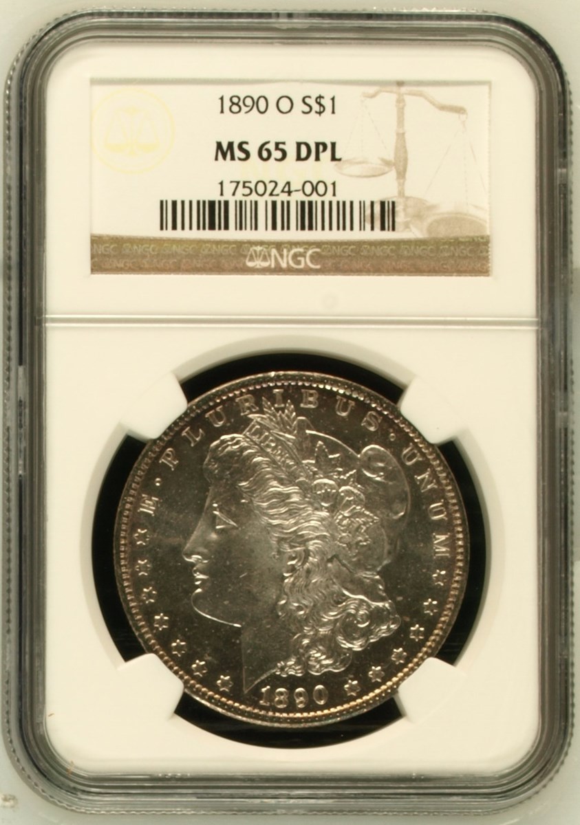 1890 O $1 MS | Coin Explorer | NGC