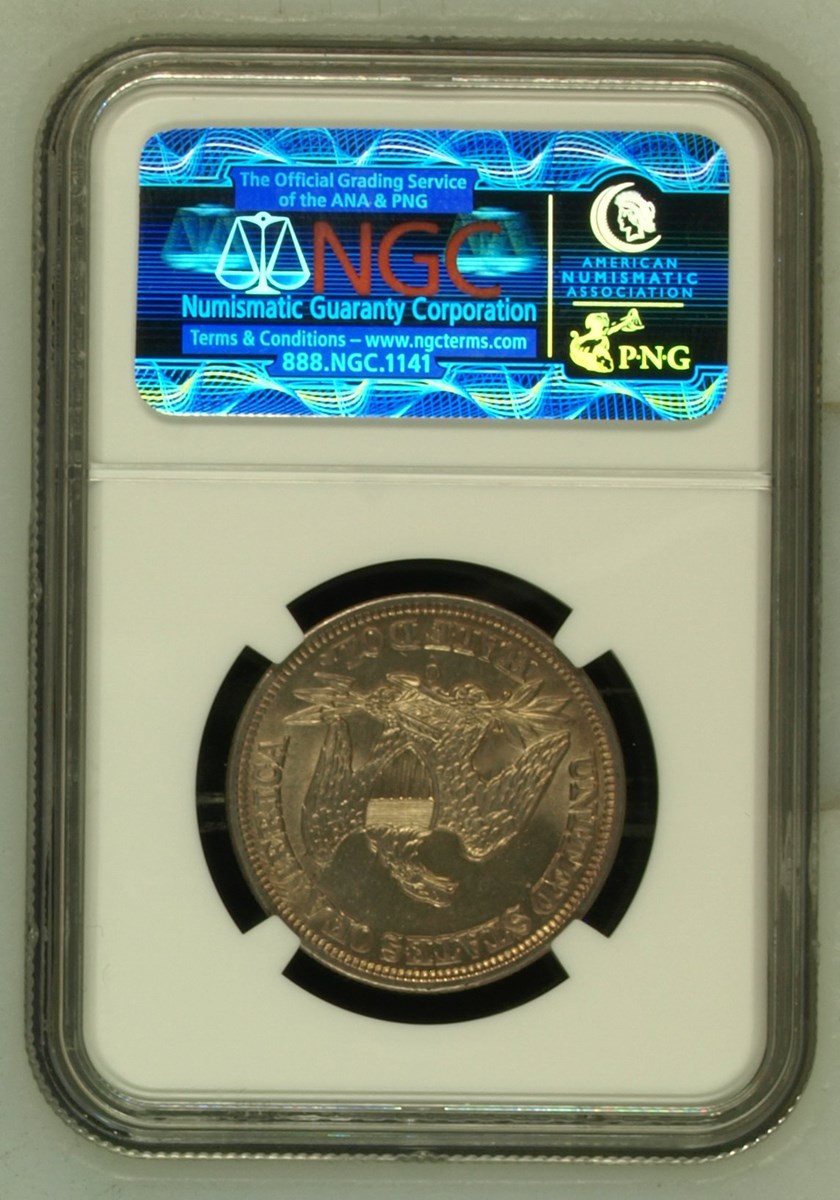 1855 O ARROWS 50C MS | Coin Explorer | NGC