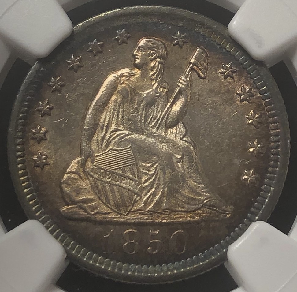1850 O 25C MS | Coin Explorer | NGC