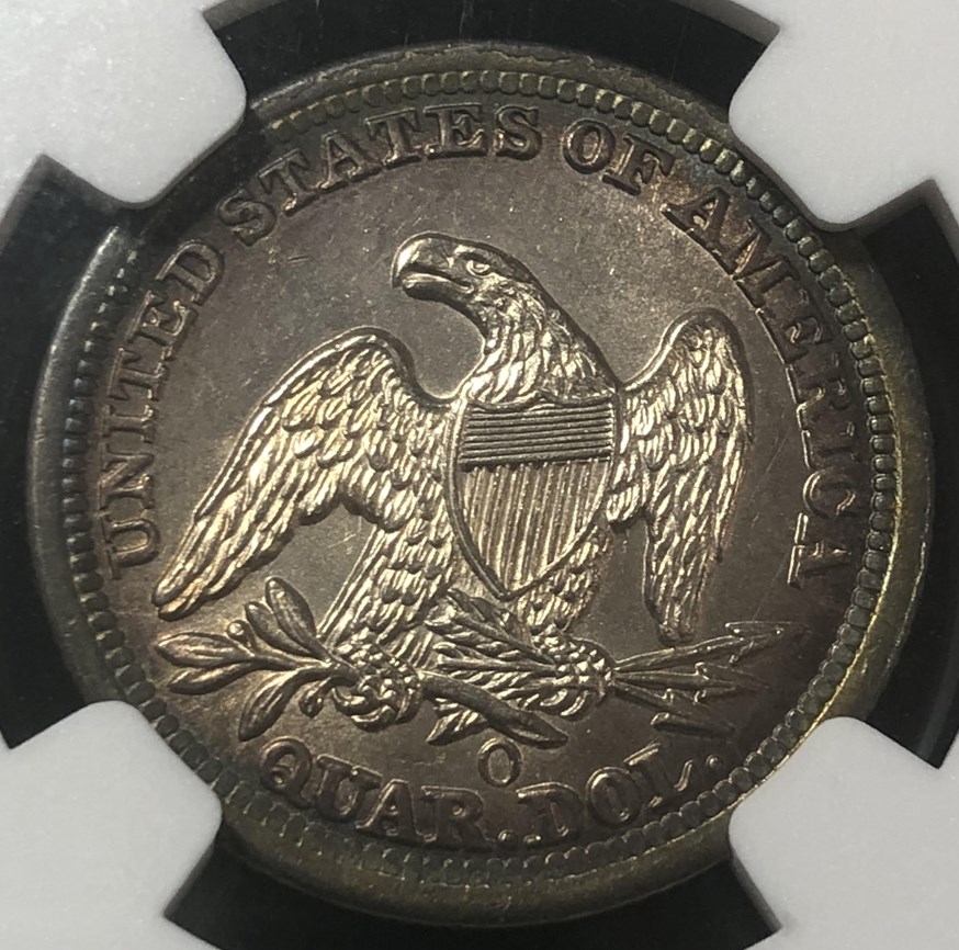 1850 O 25C MS | Coin Explorer | NGC