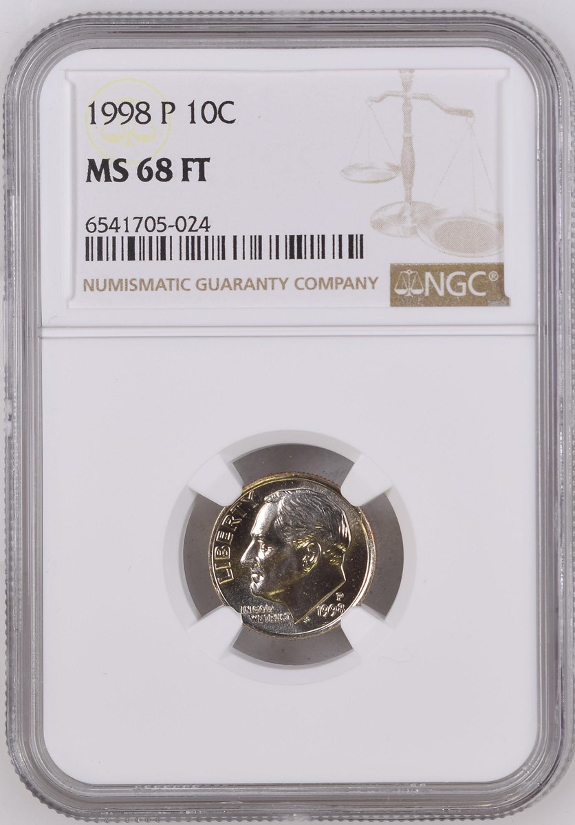 1998 P 10C MS | Coin Explorer | NGC