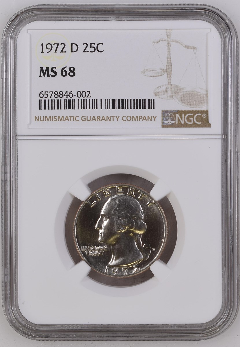 1972 D 25C MS | Coin Explorer | NGC