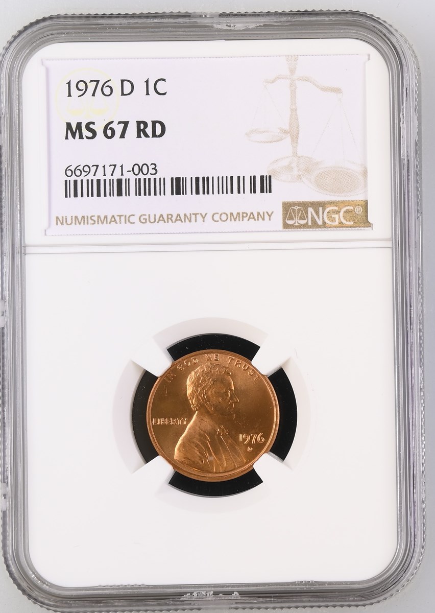 1976 D 1C MS | Coin Explorer | NGC