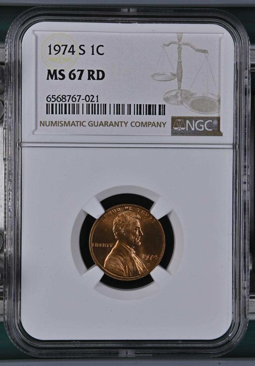 1974 S 1C MS | Coin Explorer | NGC