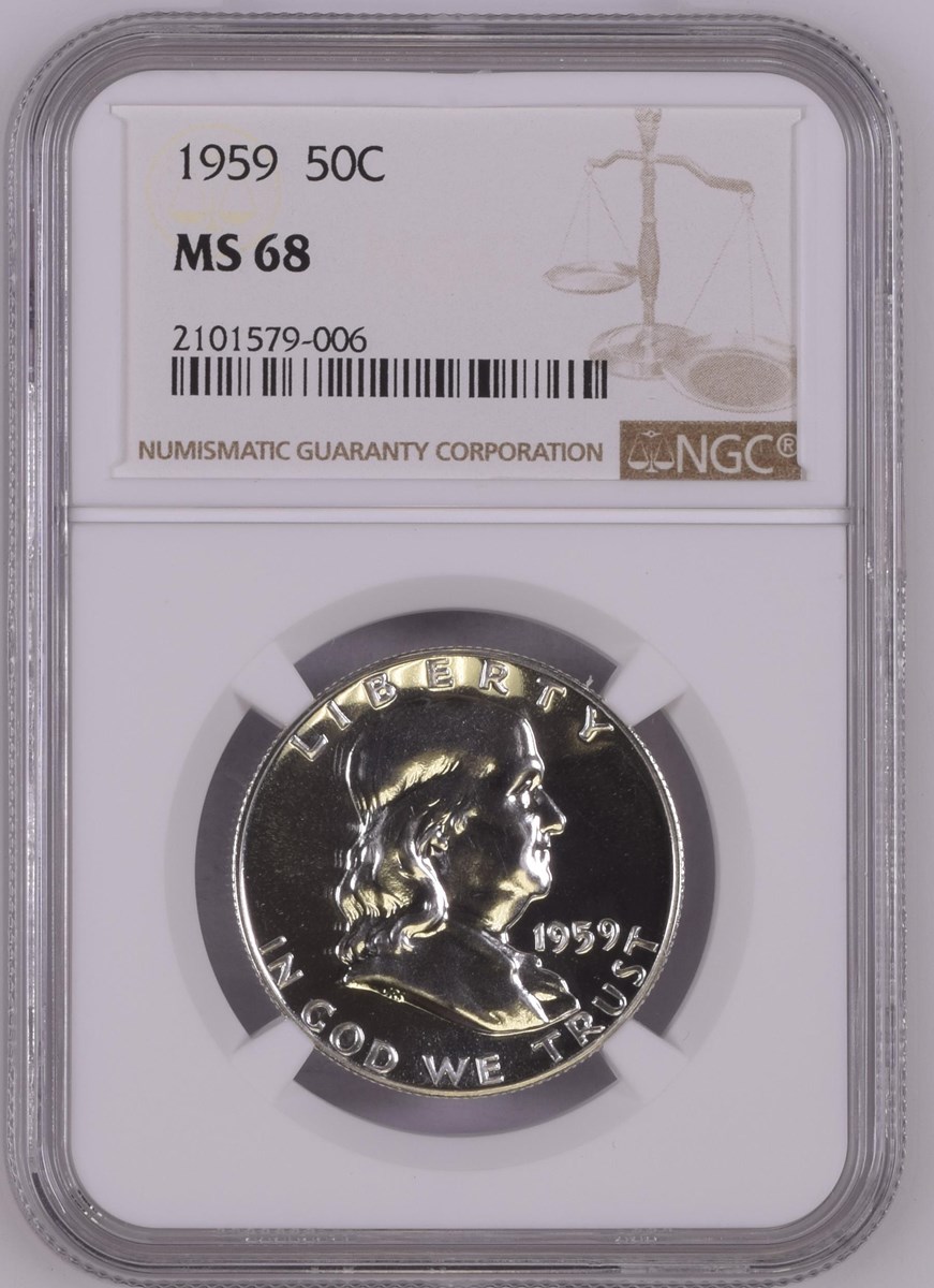 1959 50C MS | Coin Explorer | NGC