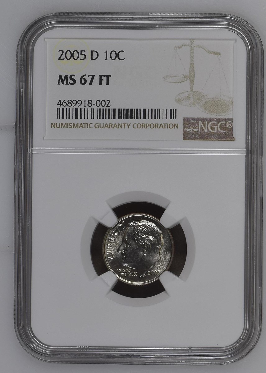 2005 D 10C MS | Coin Explorer | NGC