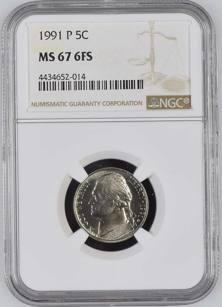 1991 P 5C MS | Coin Explorer | NGC
