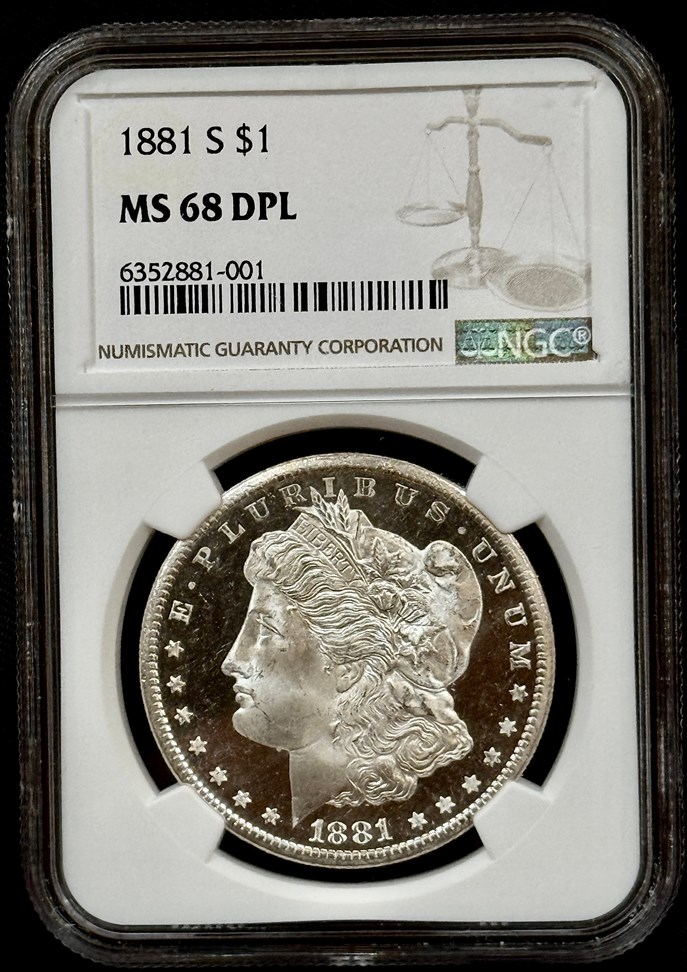 1881 S $1 MS | Coin Explorer | NGC
