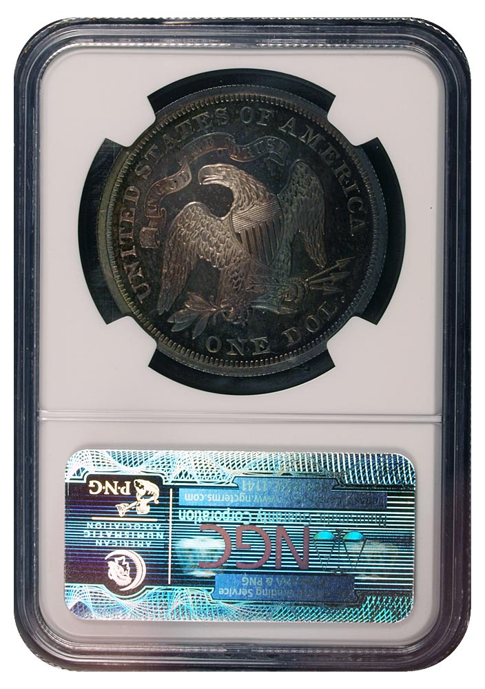 1870 $1 PF | Coin Explorer | NGC