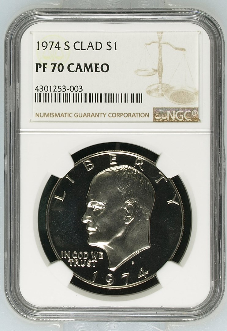 1974 S CLAD $1 PF | Coin Explorer | NGC