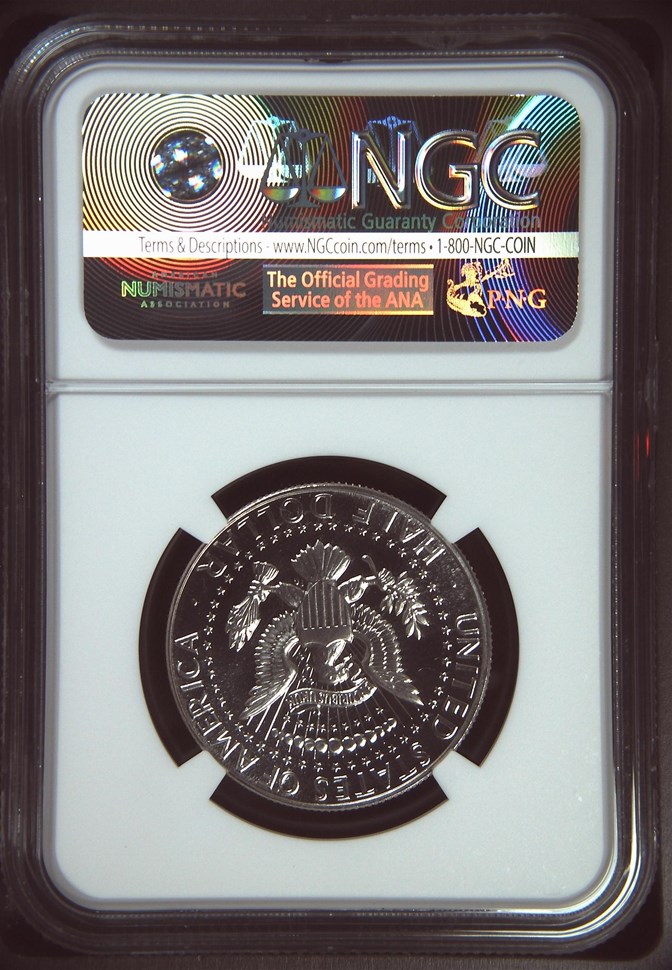 アメリカ 1966年 SMS 50Cent 銀貨 NGC MS68 アメリカ 1966年 SMS 50Cent 銀貨 NGC MS68